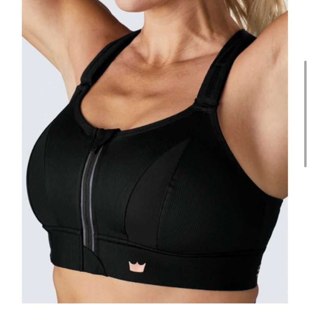 SheFit Ultimate Adjustable Sports Bra Black - W XL (1 Luxe)